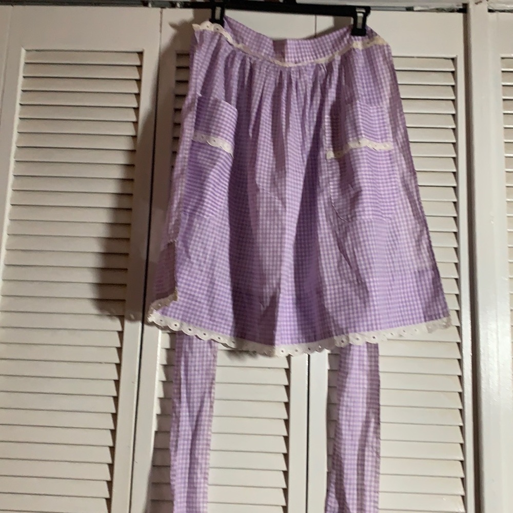 Gingham Apron